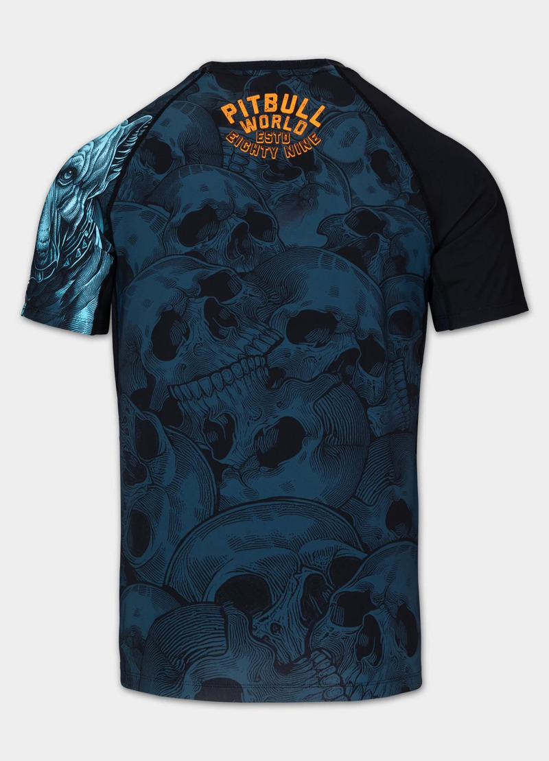 Pitbull sports guardian angel Rashguard